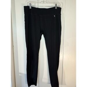 Danskin Now Womens Slim Fit Performance Leggings High Rise Size M Black